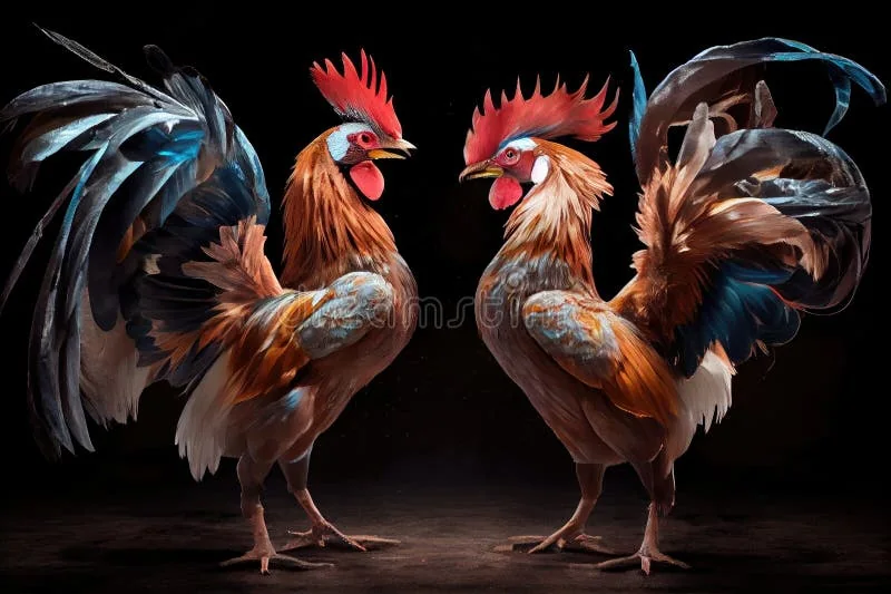 Ilustrasi kartu permainan bertema di lobi RAJAJUARA